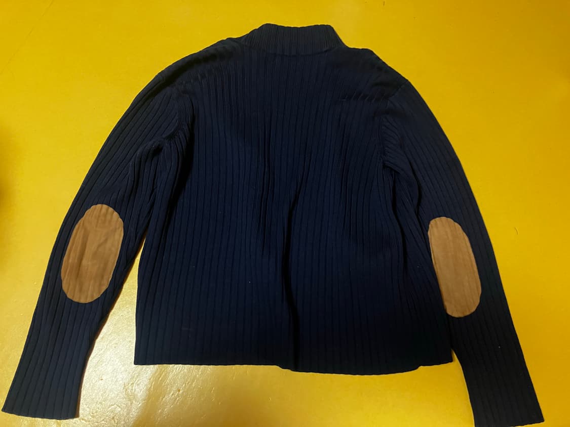 폴로 랄프로렌 네이비 울니트 집업 가디건 105 상품이미지2