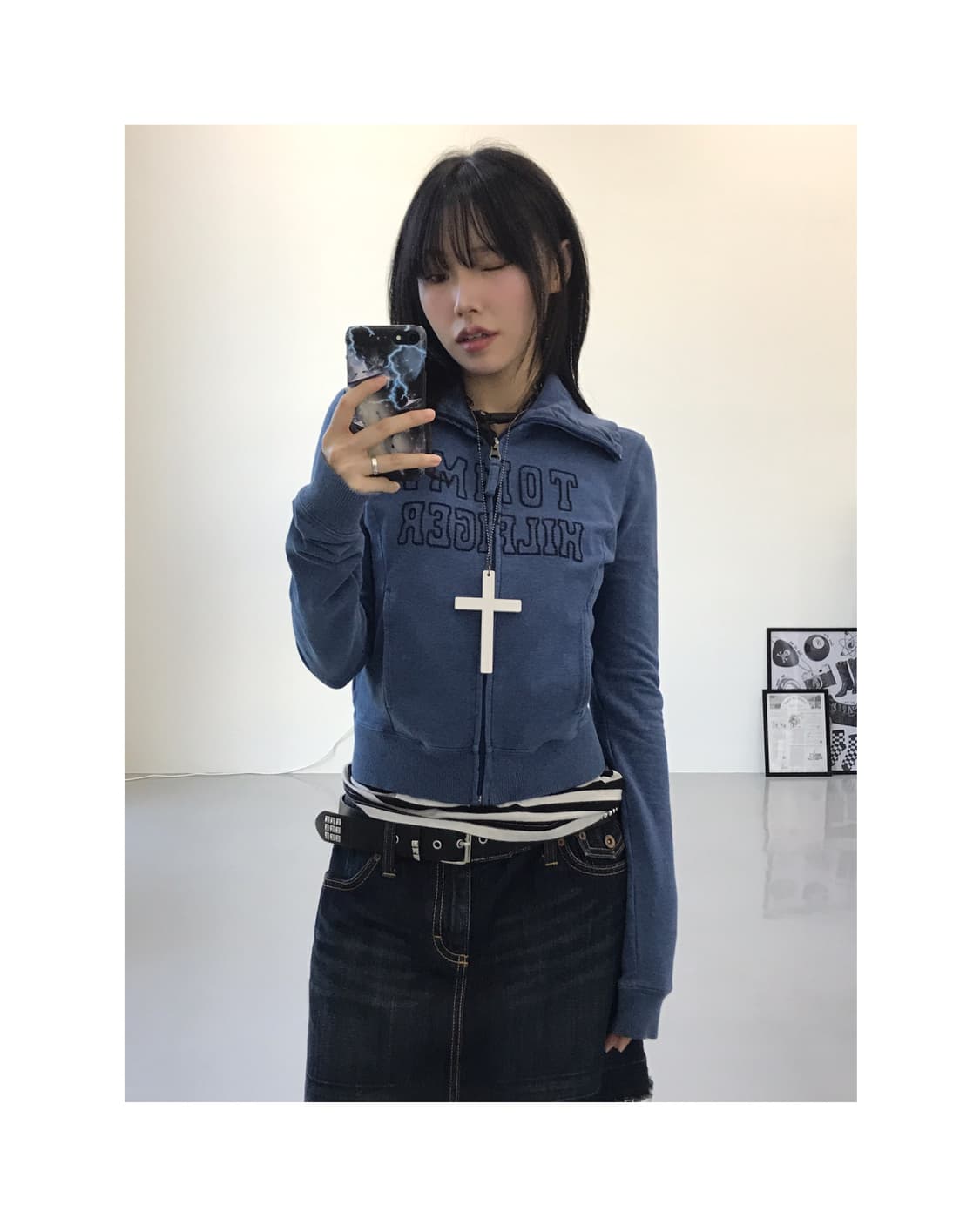 Tommy Hilfiger Graphic Zip Up 상품이미지1