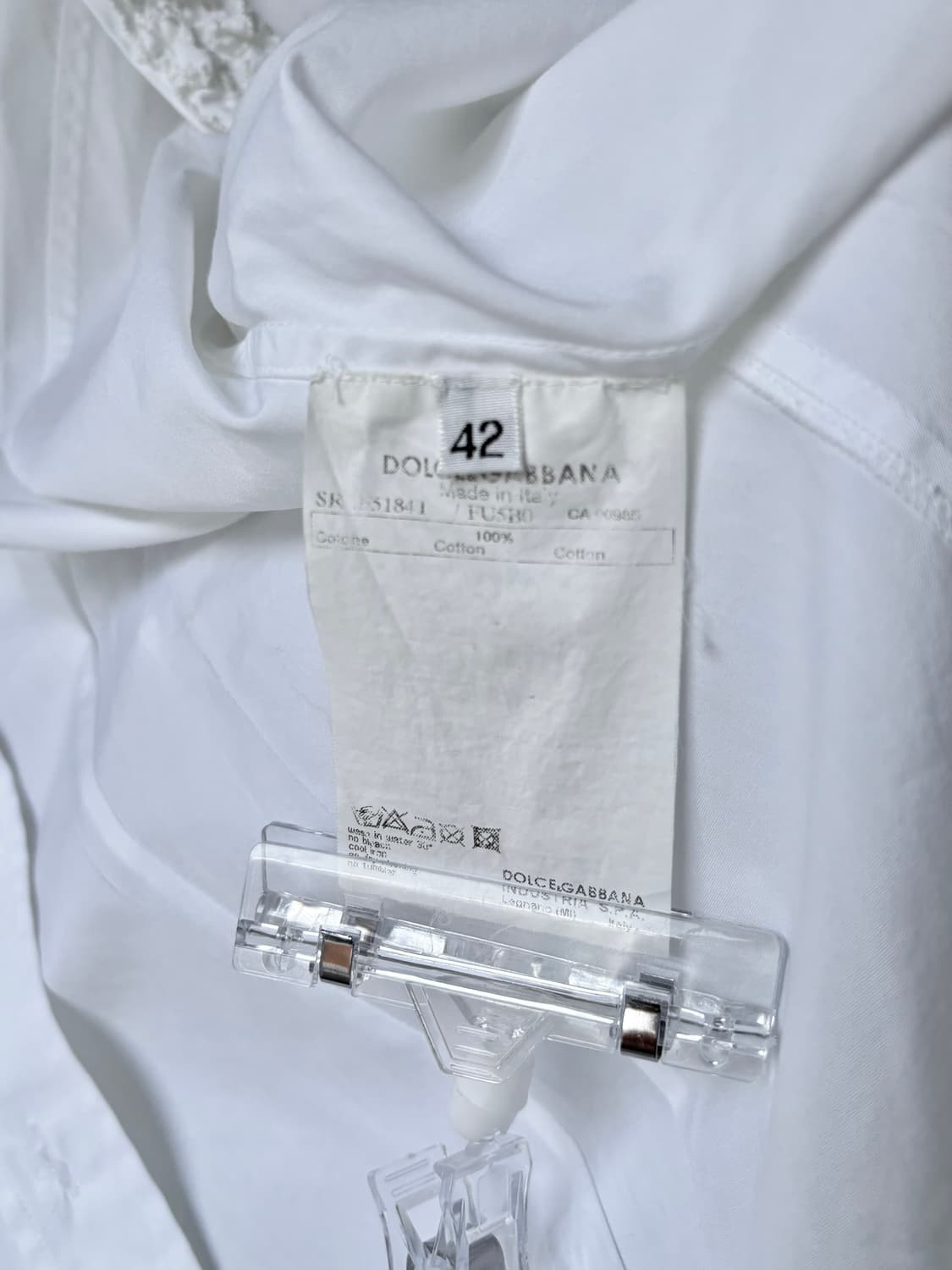 돌체앤가바나 프릴 라인 셔츠  상품이미지10