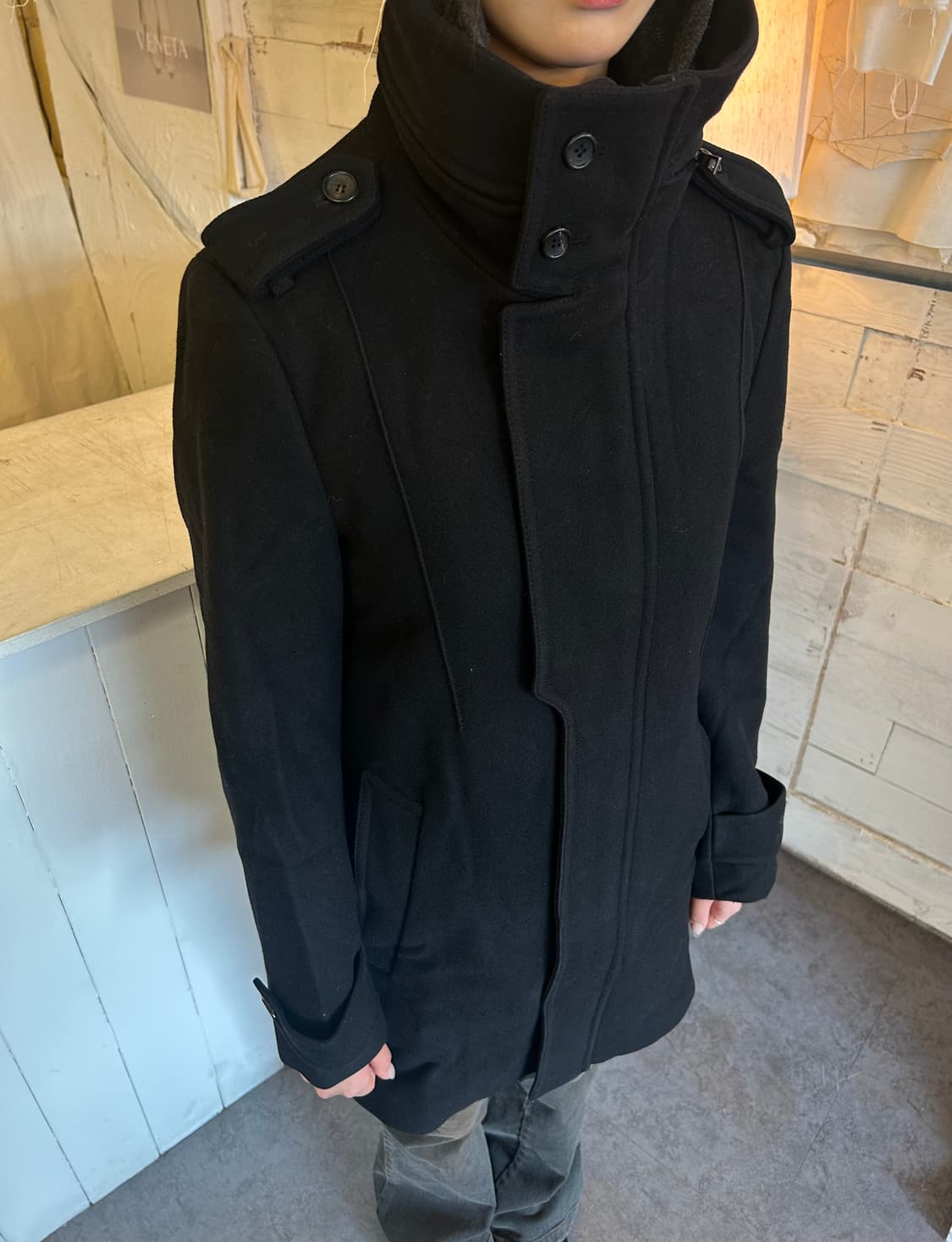 Solid Homme 디테일 코트 상품이미지2