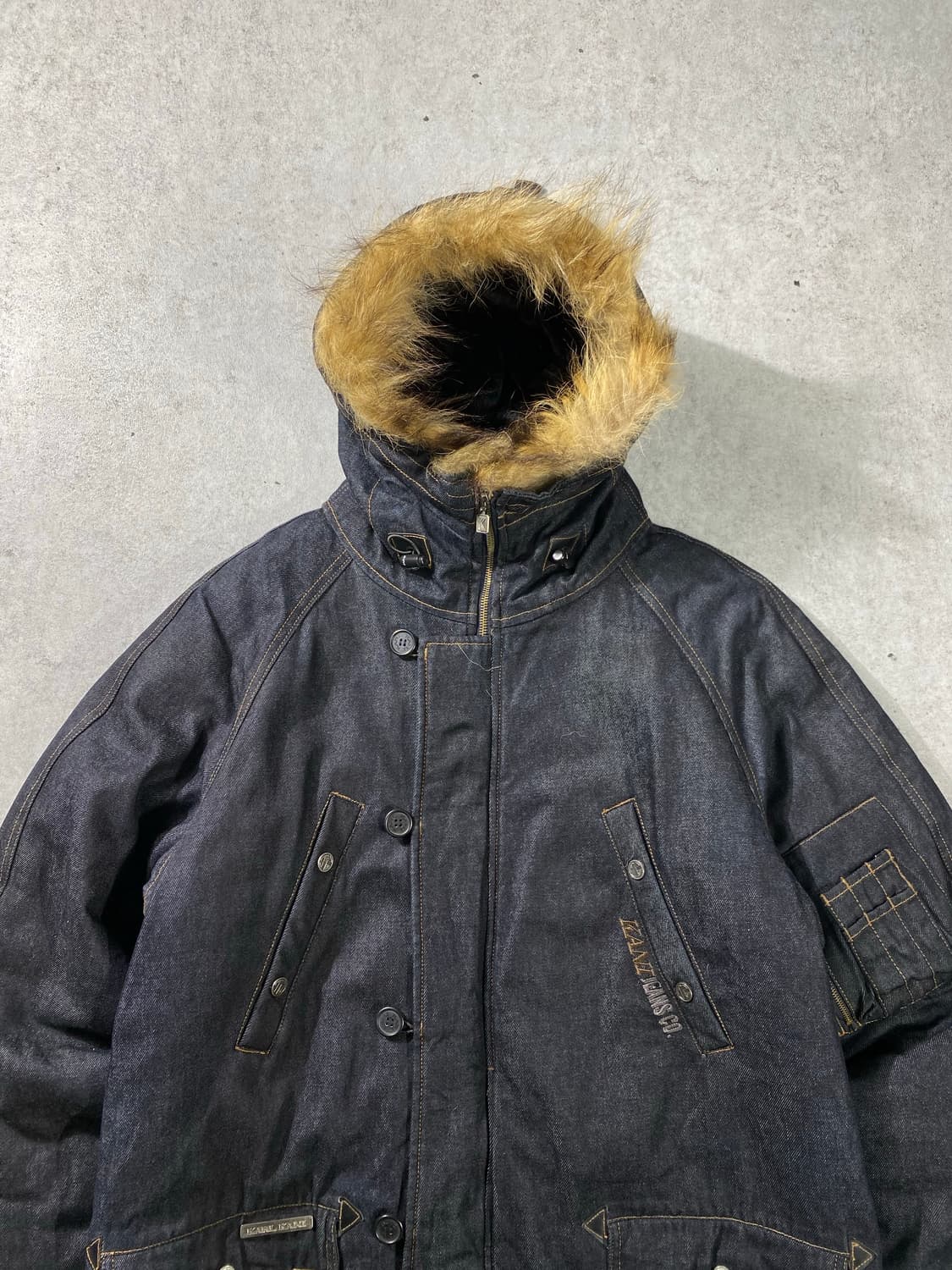 [L] Karl Kani 빈티지 칼카니 데님N-3B 파카 상품이미지2