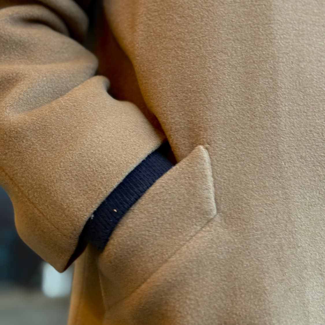 앙드레 모리스 버진울 싱글 코트 42 상품이미지10