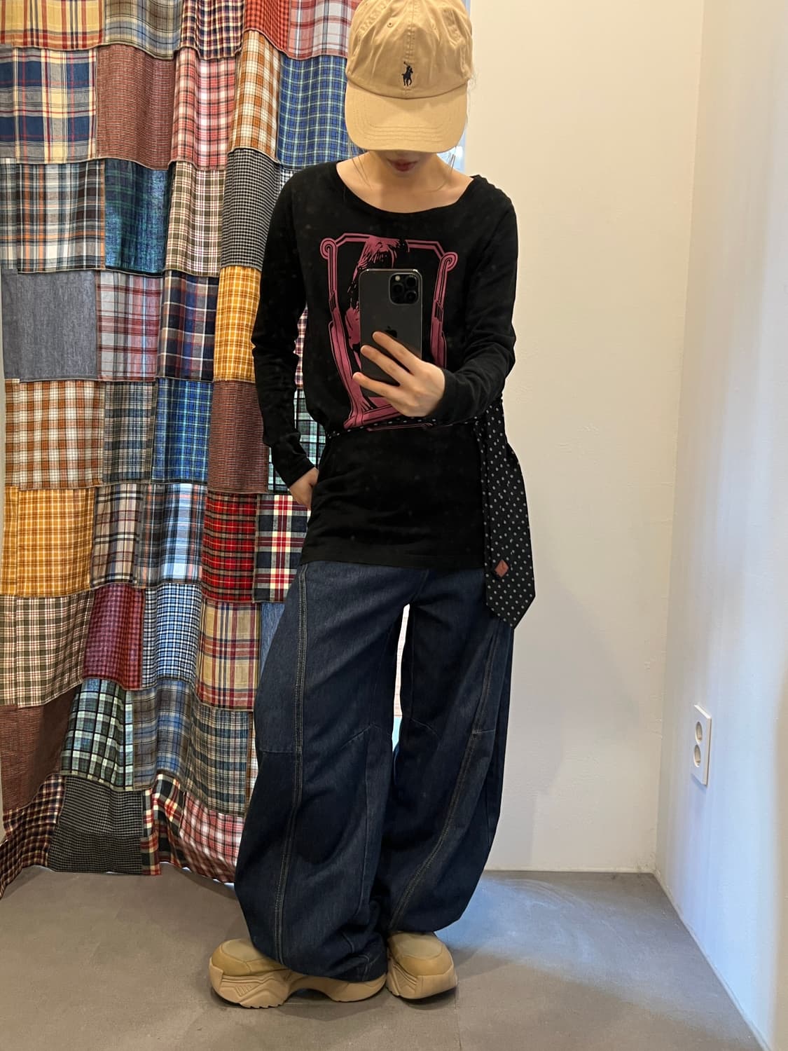 히스테릭 글래머 히스걸 롱 슬리브 상품이미지2