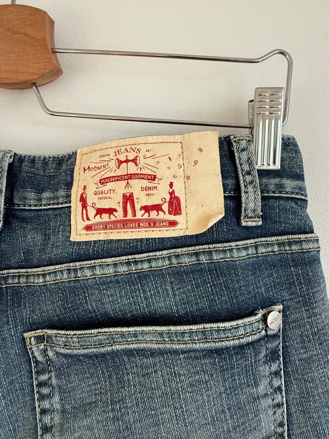 모드나인(MOD.9) 데님 팬츠 상품이미지5