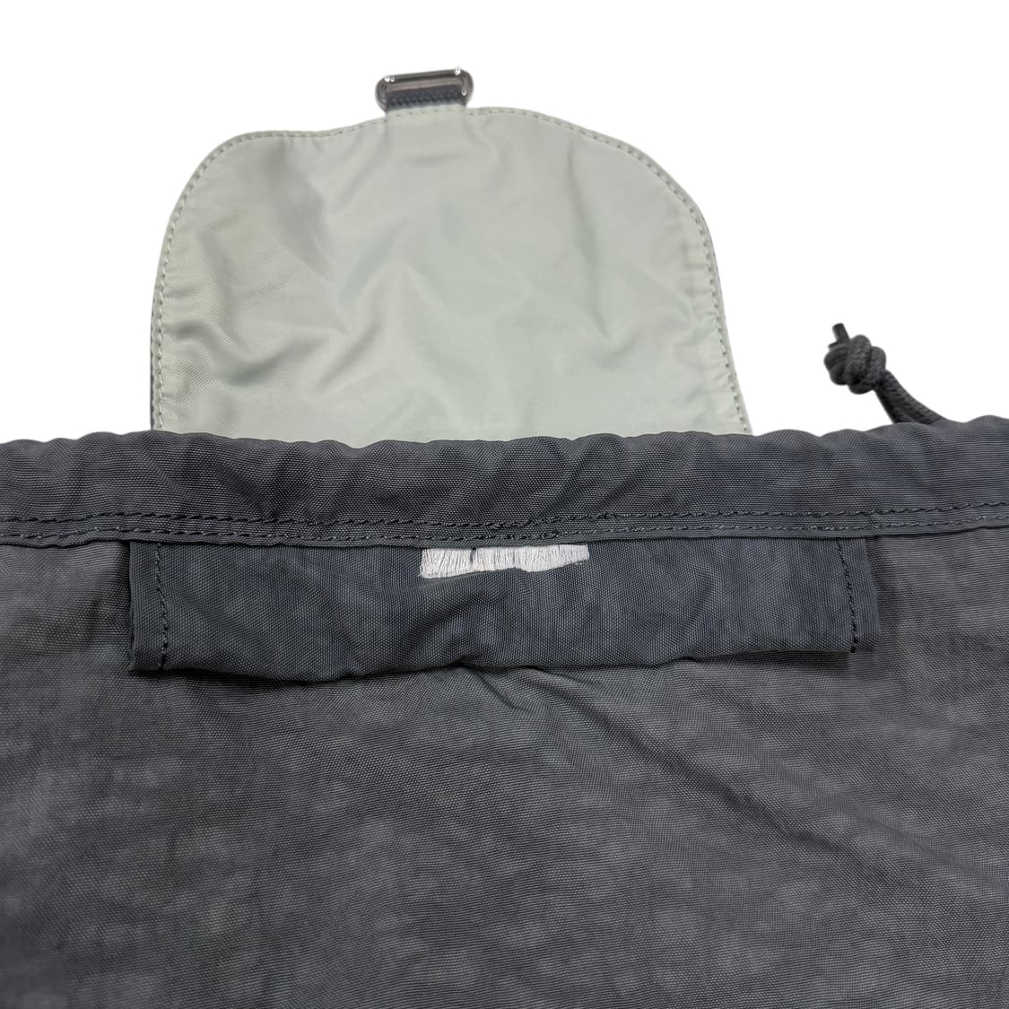 키플링 빈티지 Y2K 복조리 드로우 백팩 가방 블루그레이 상품이미지7