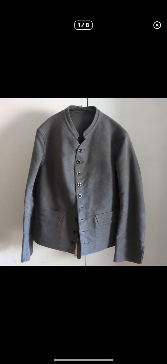 아나토미카 돌먼 자켓 몰스킨 그레이 L 상품이미지3