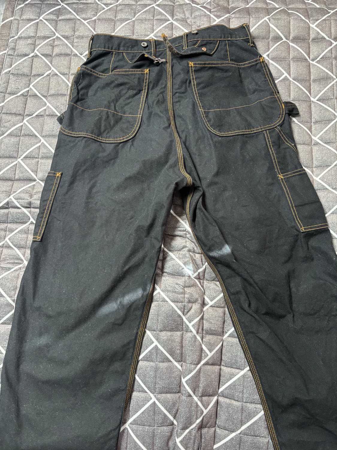 캐피탈 럼버 팬츠 블랙 상품이미지3