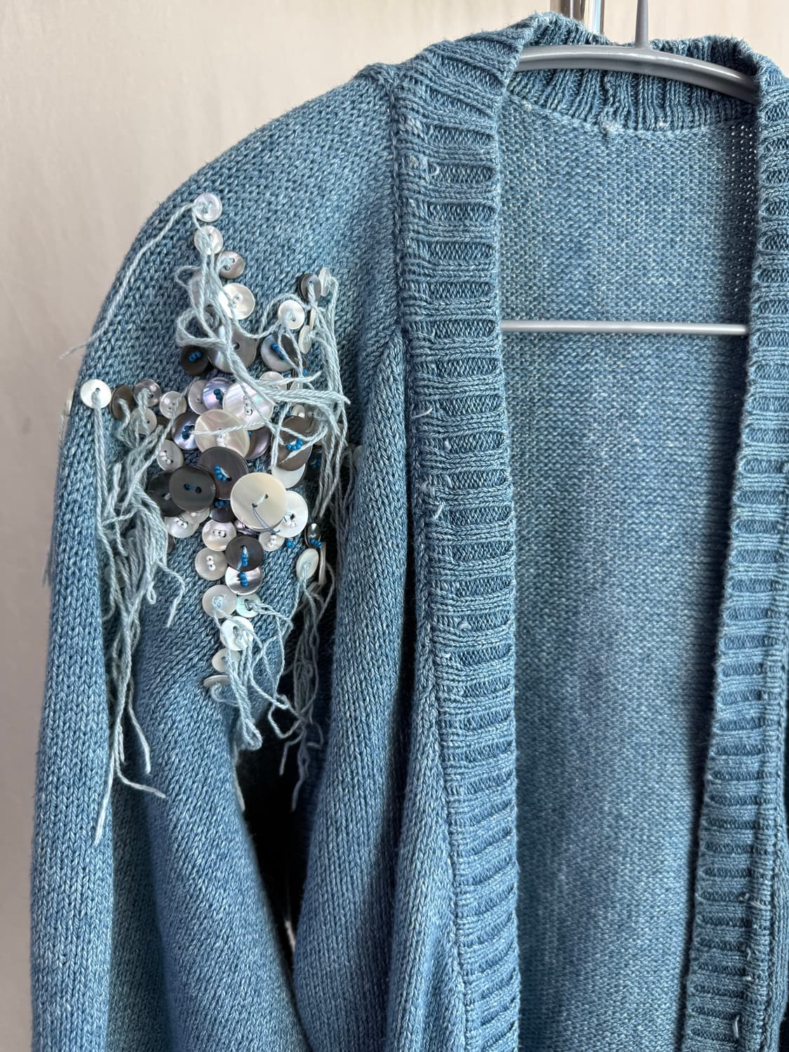 자개 버튼 가디건 (Made in Italy) 상품이미지2