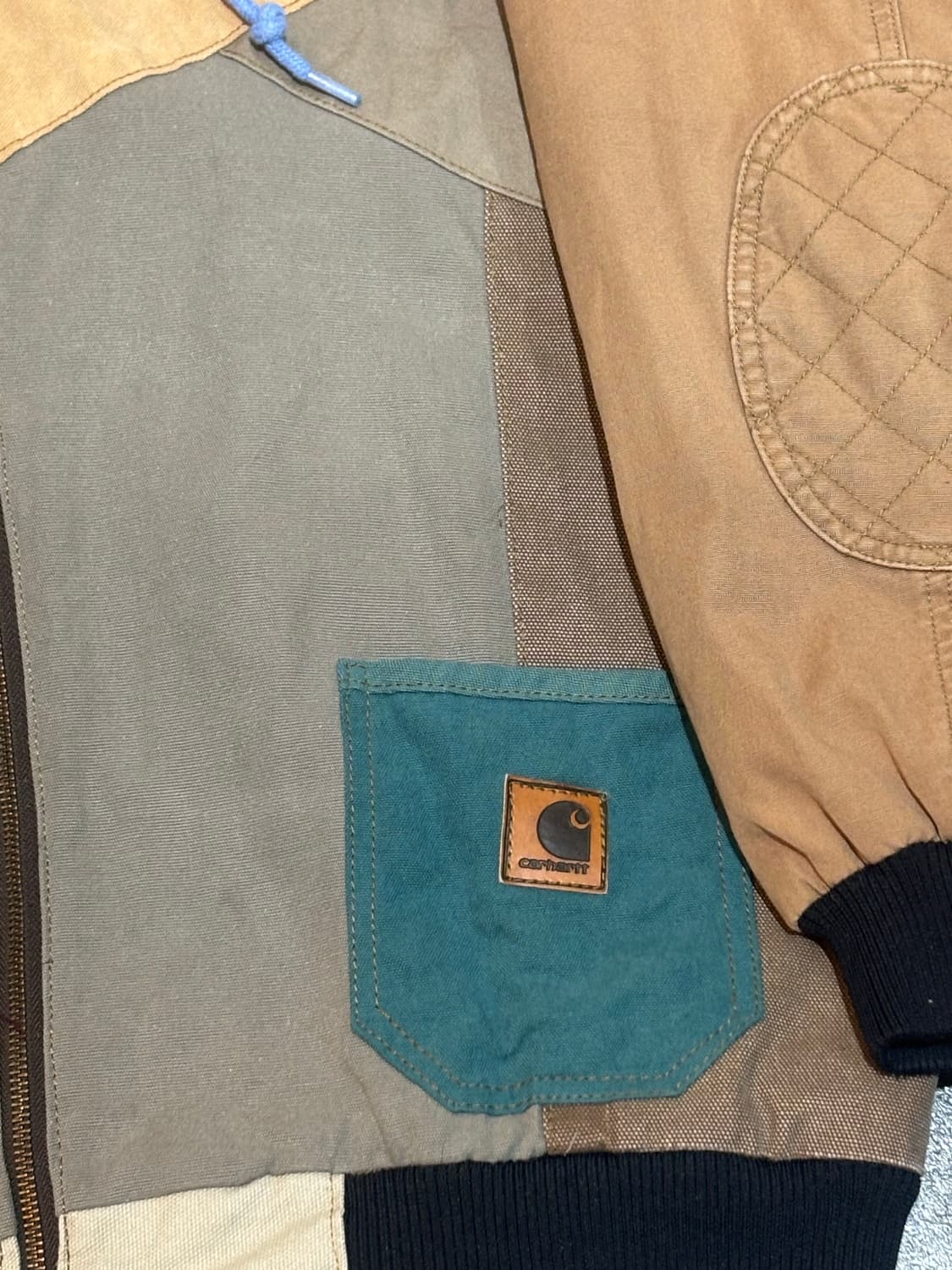 칼하트 리메이크 패치워크 자켓  상품이미지4