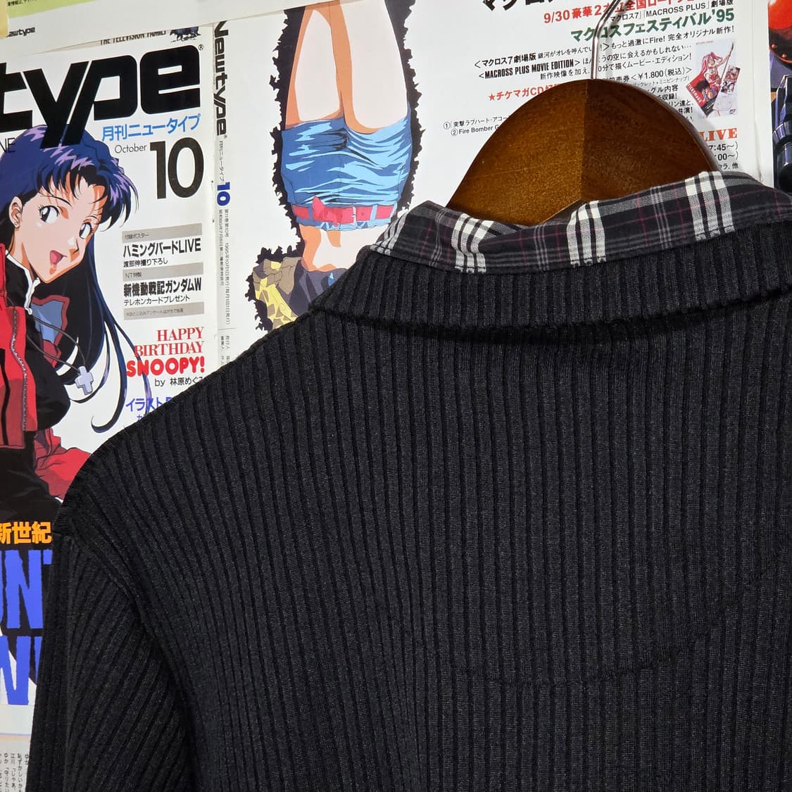 JPN 펑크 셔츠 레이어드 골지 롱슬리브 상품이미지6