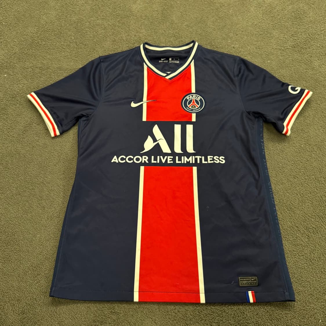[정품/M] 나이키 파리생제르망 20-21 PSG 홈 레플리카 c1 상품이미지2