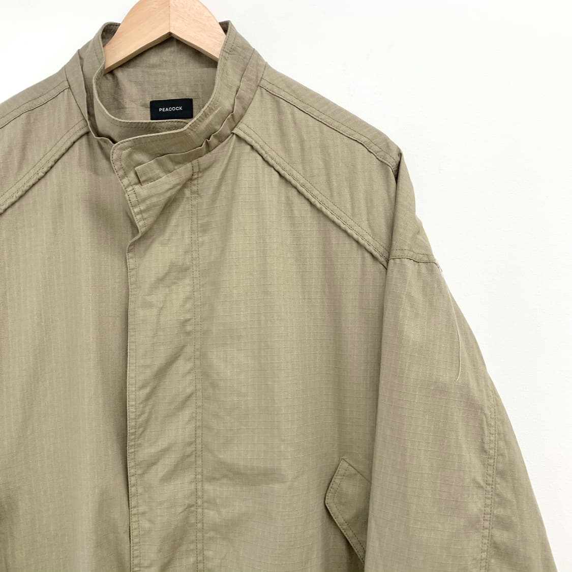 피코크 M-1951 베이지 코튼 립스탑 파카 상품이미지6