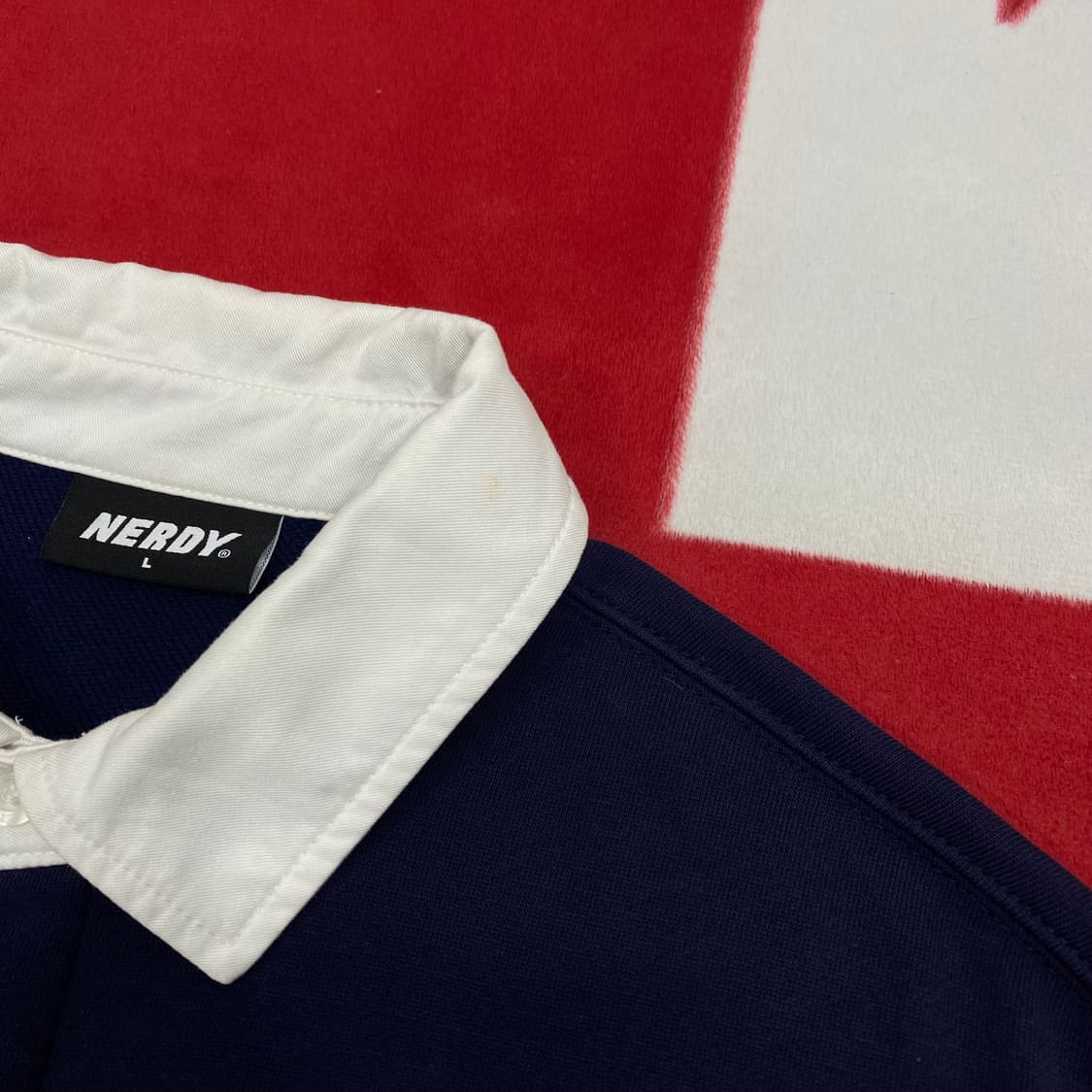 널디 카라 맨투맨 L  상품이미지4