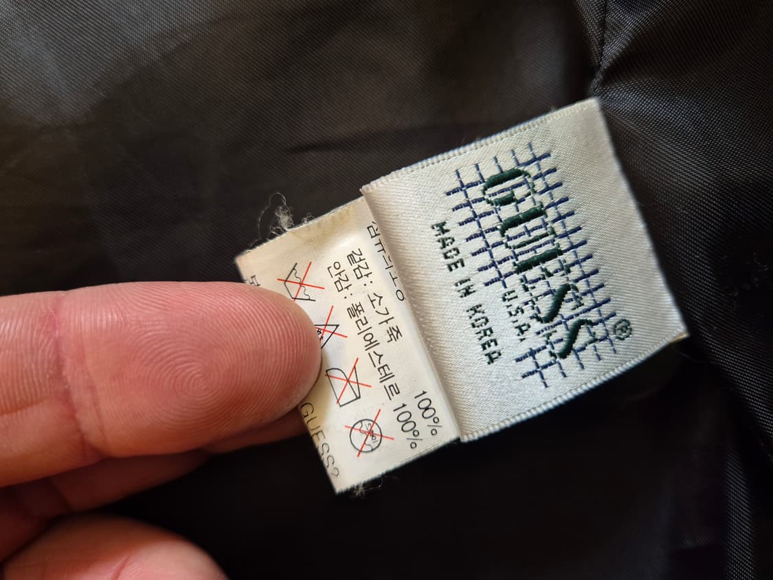 90s 게스 소기죽 자켓 상품이미지9