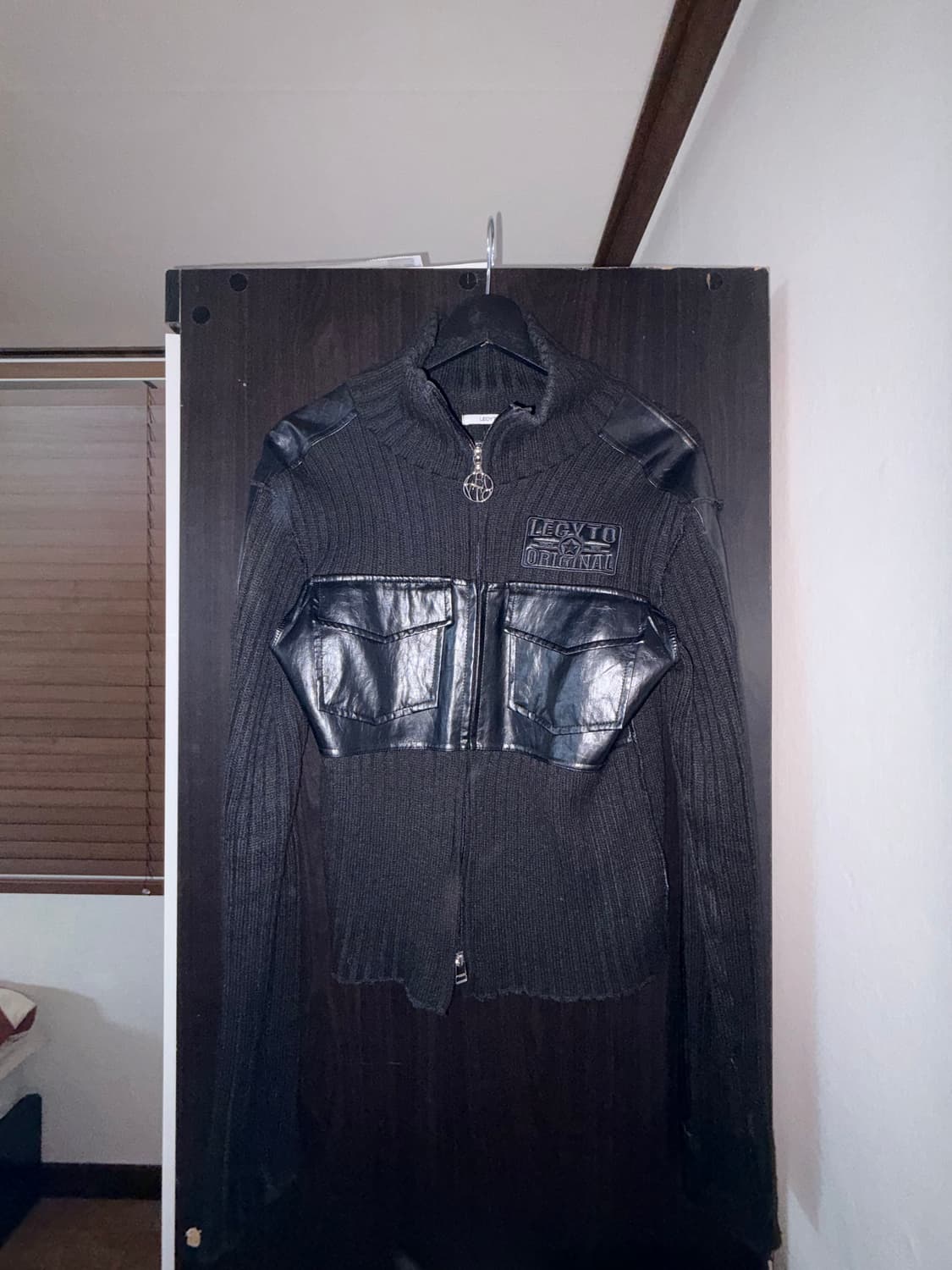 Lecyto 레씨토 하이넥 니트 집업 상품이미지1