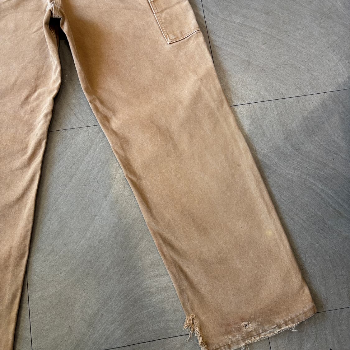 칼하트 미국 생산 오리지널 브라운 카펜터 팬츠  상품이미지4