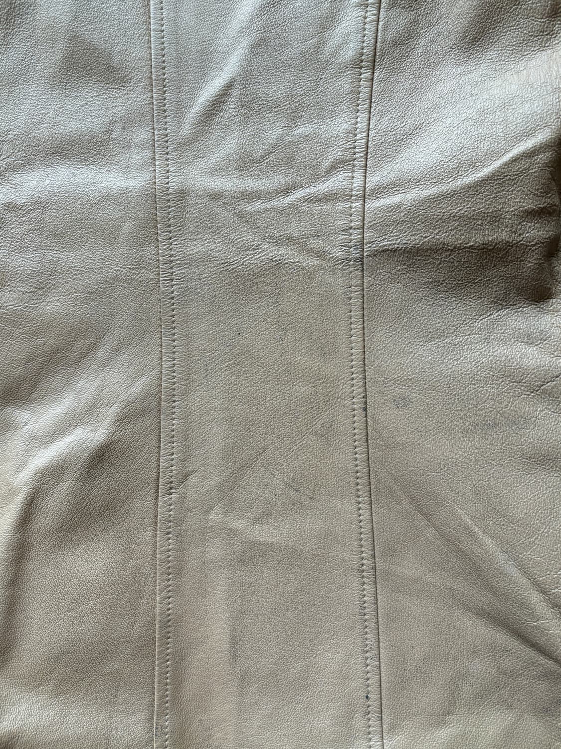 베이지 레더자켓 상품이미지6