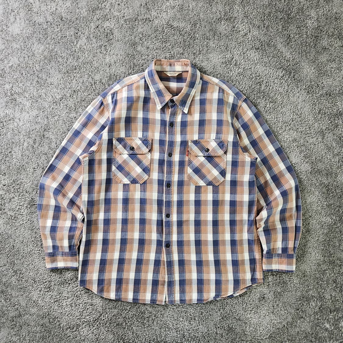 [무료배송] Levi's Red Tab 체크 긴팔 셔츠 상품이미지1