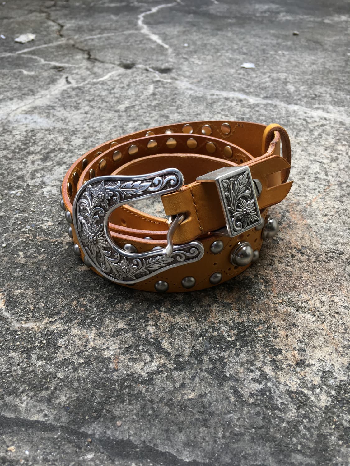 Leather stud belt  상품이미지2