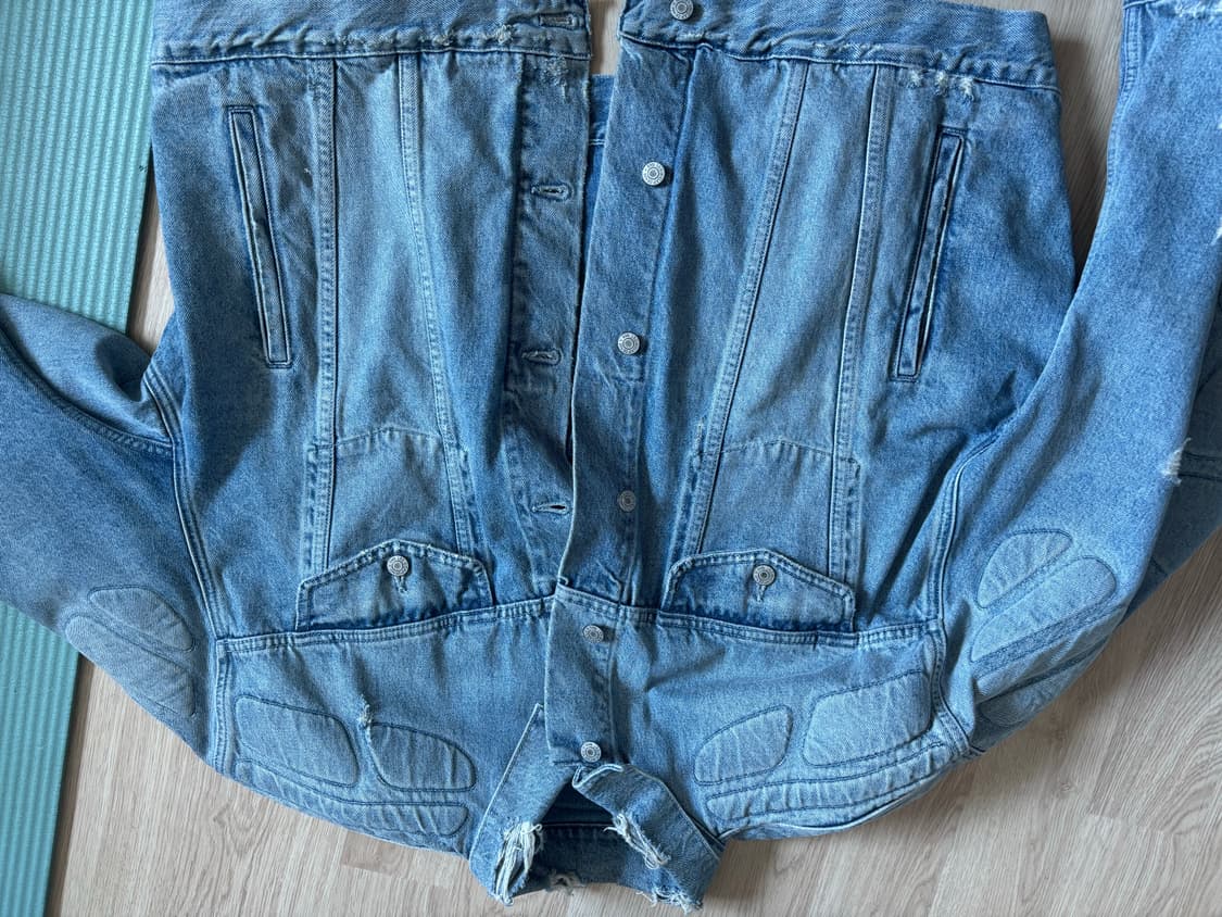 이지갭 발렌시아가 패디드 데님 USA 상품이미지7