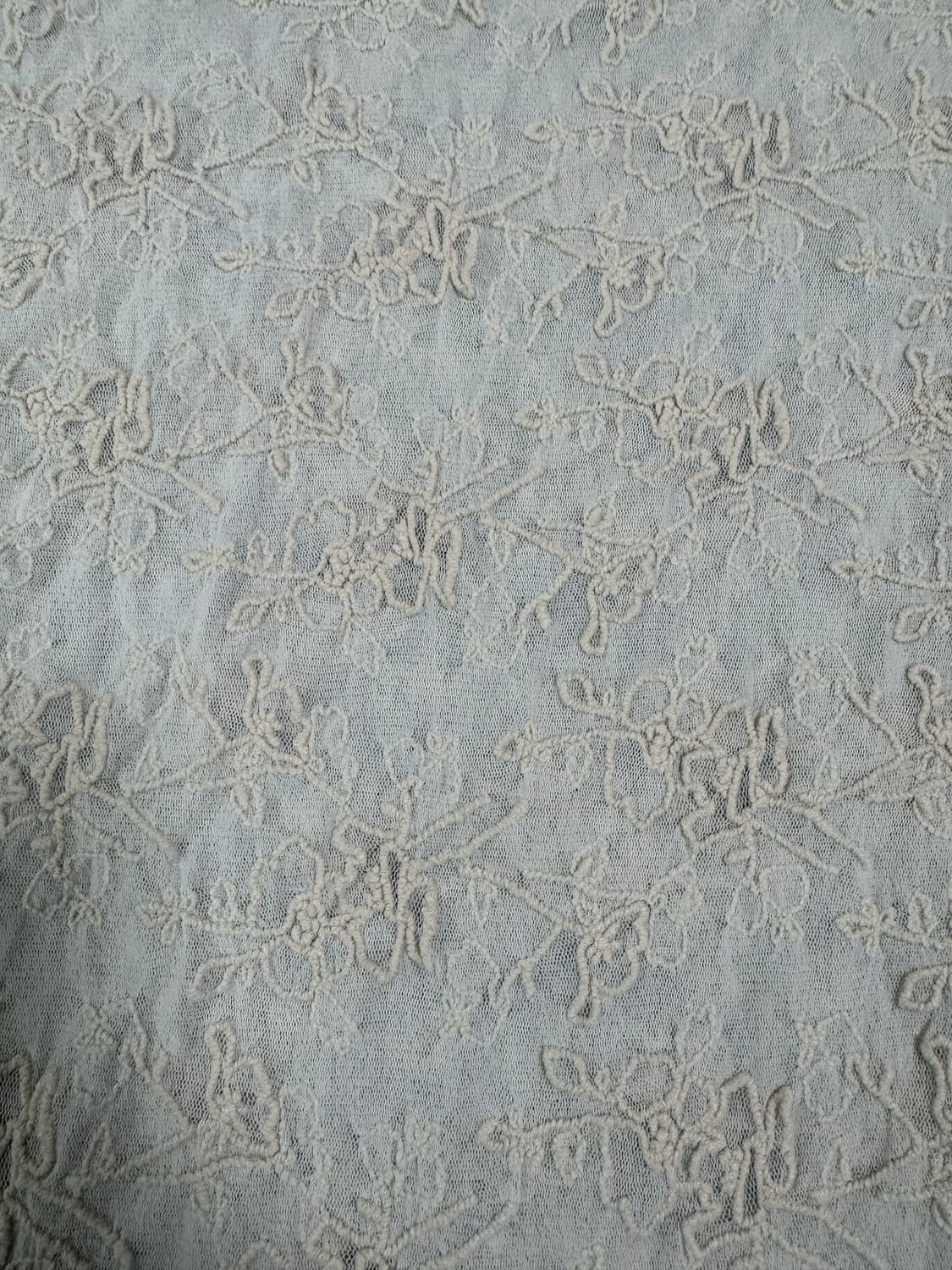 UNDICI NOVE 레이스 자수 시스루 블라이스  상품이미지2