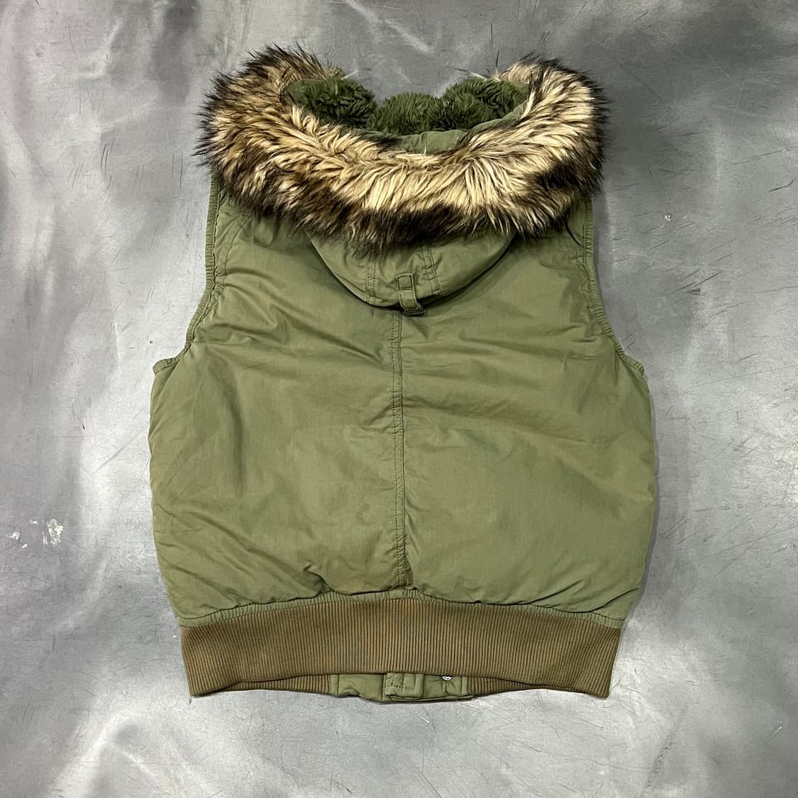  데님앤서플라이 퍼후드 베스트 y14545  상품이미지2