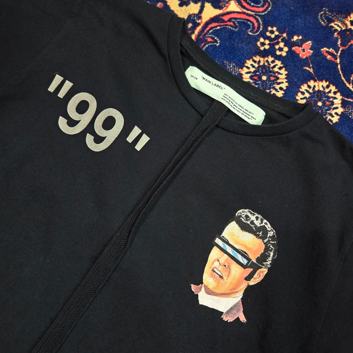 오프화이트(Off-White) 그린맨 인프레셔니즘 티셔츠 M size 상품이미지4