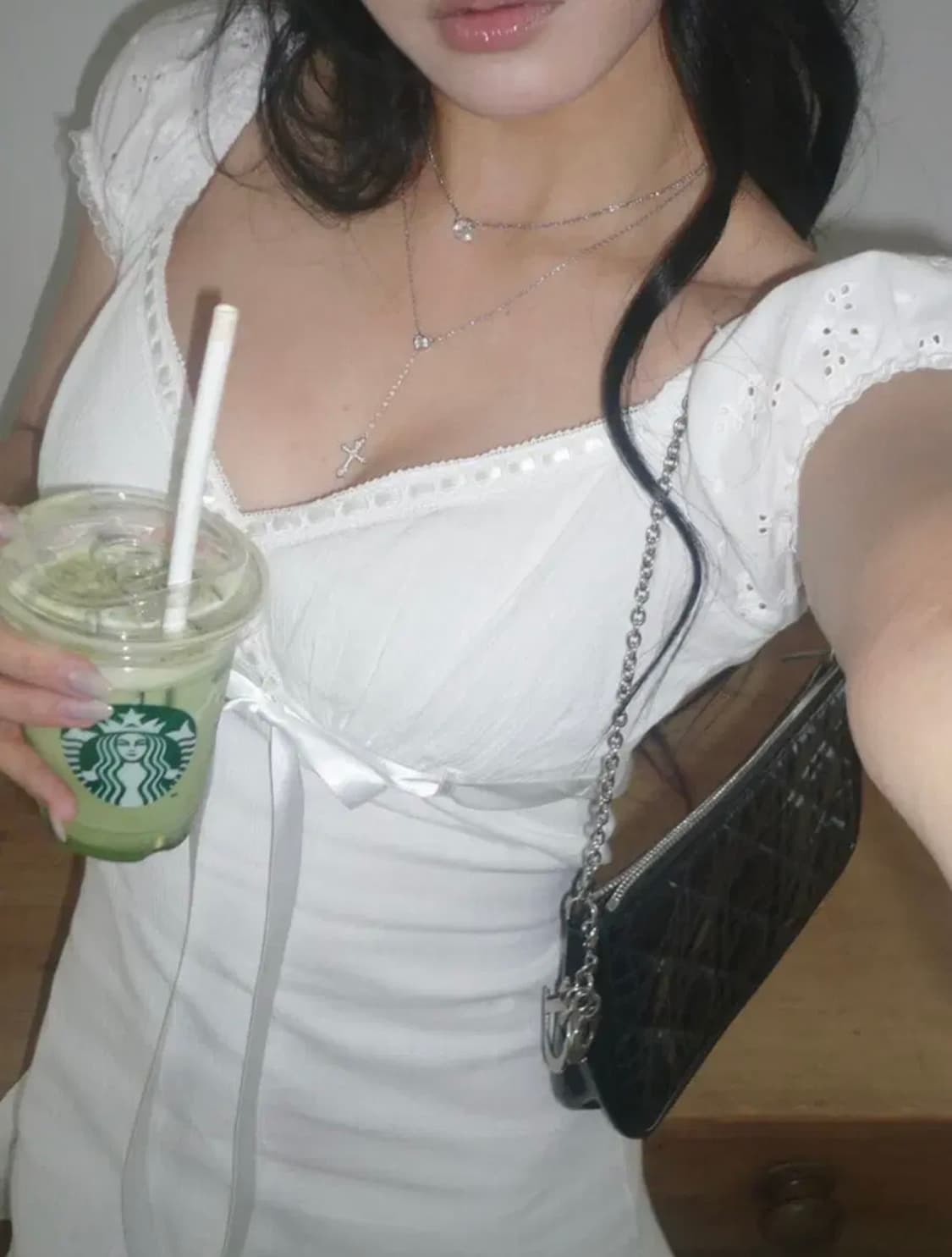 엔젤넘버555 데이지 퍼프 드레스 M daisy puff dress 상품이미지2