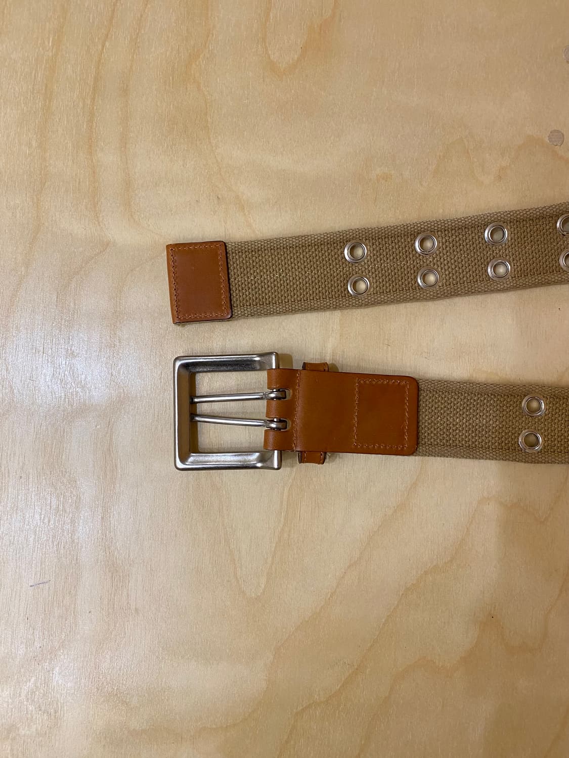 VTG double eyelet belt 빈티지 더블 아일렛 벨트 상품이미지4