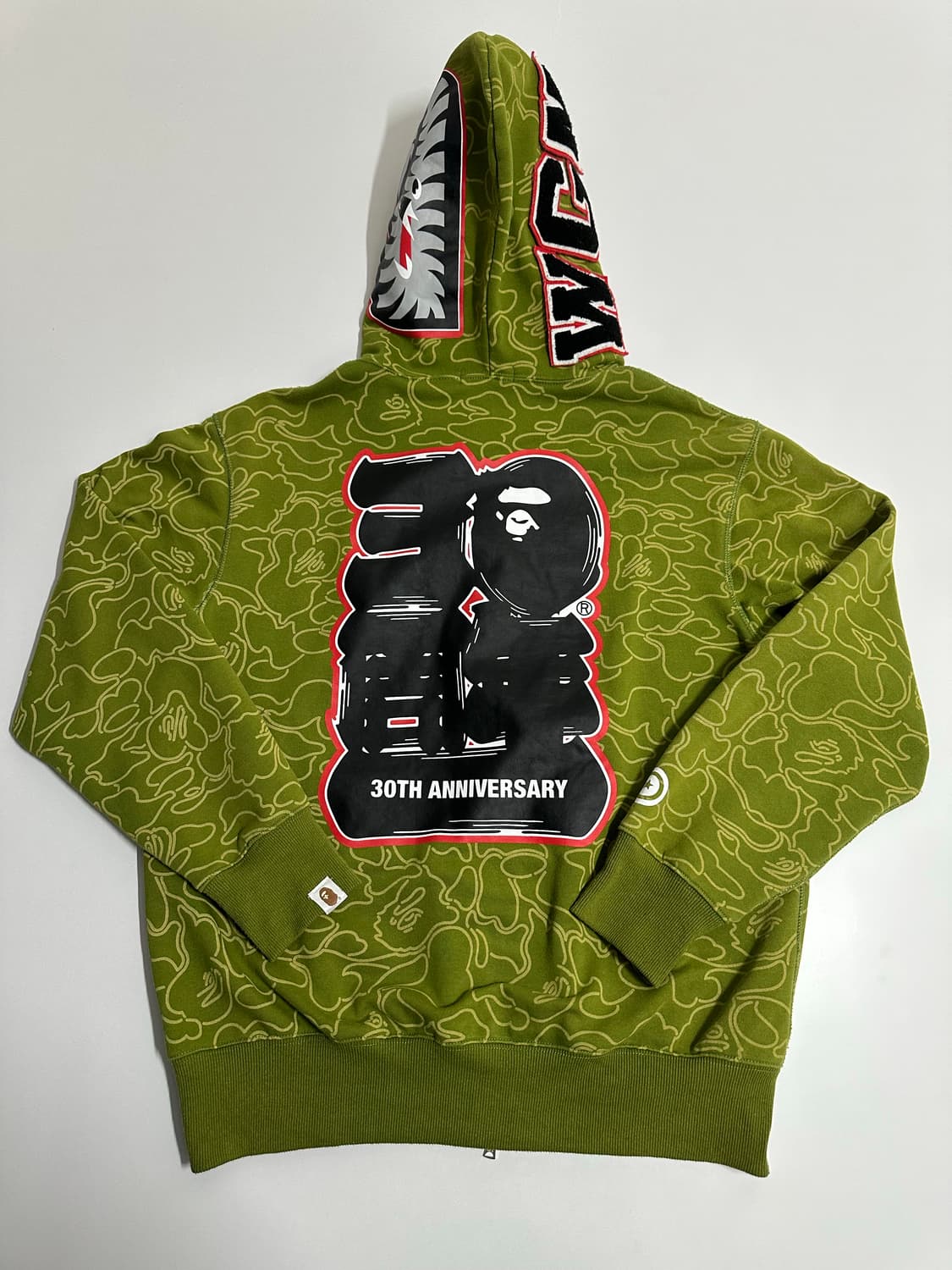 베이프 샤크 후드집업 상품이미지5