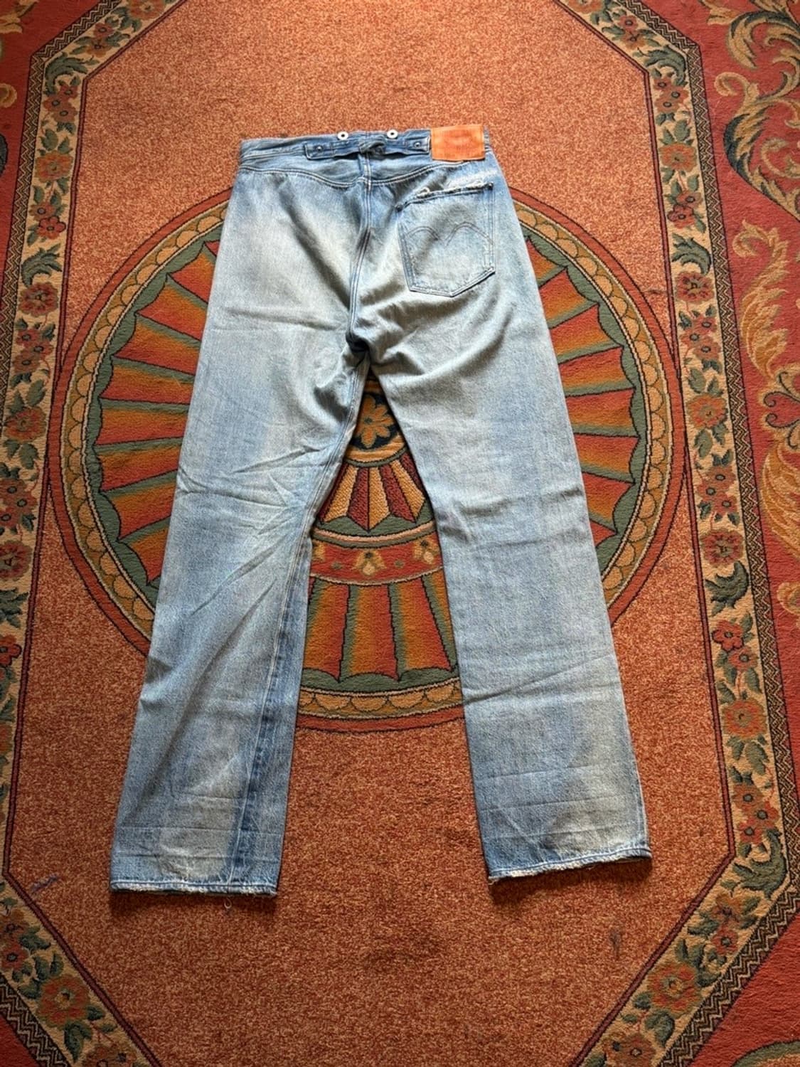 Levis LVC Line 리바이스 1890년 501모델 복각 셀비지 신 상품이미지3