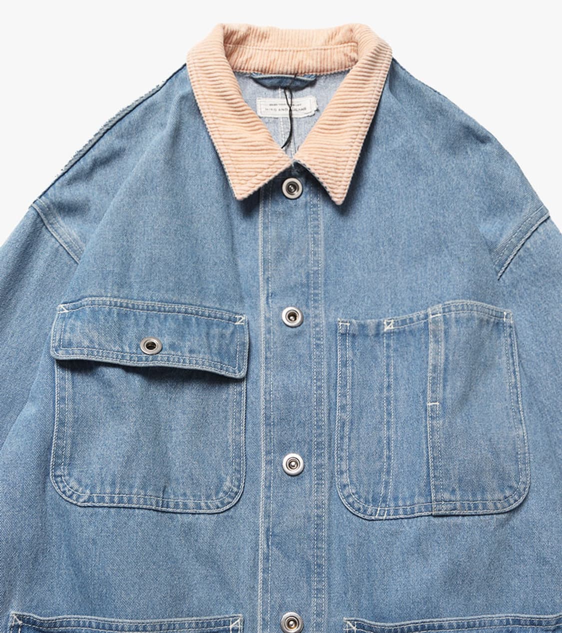 NIKO AND - DENIM COVERALL JACKET 상품이미지7