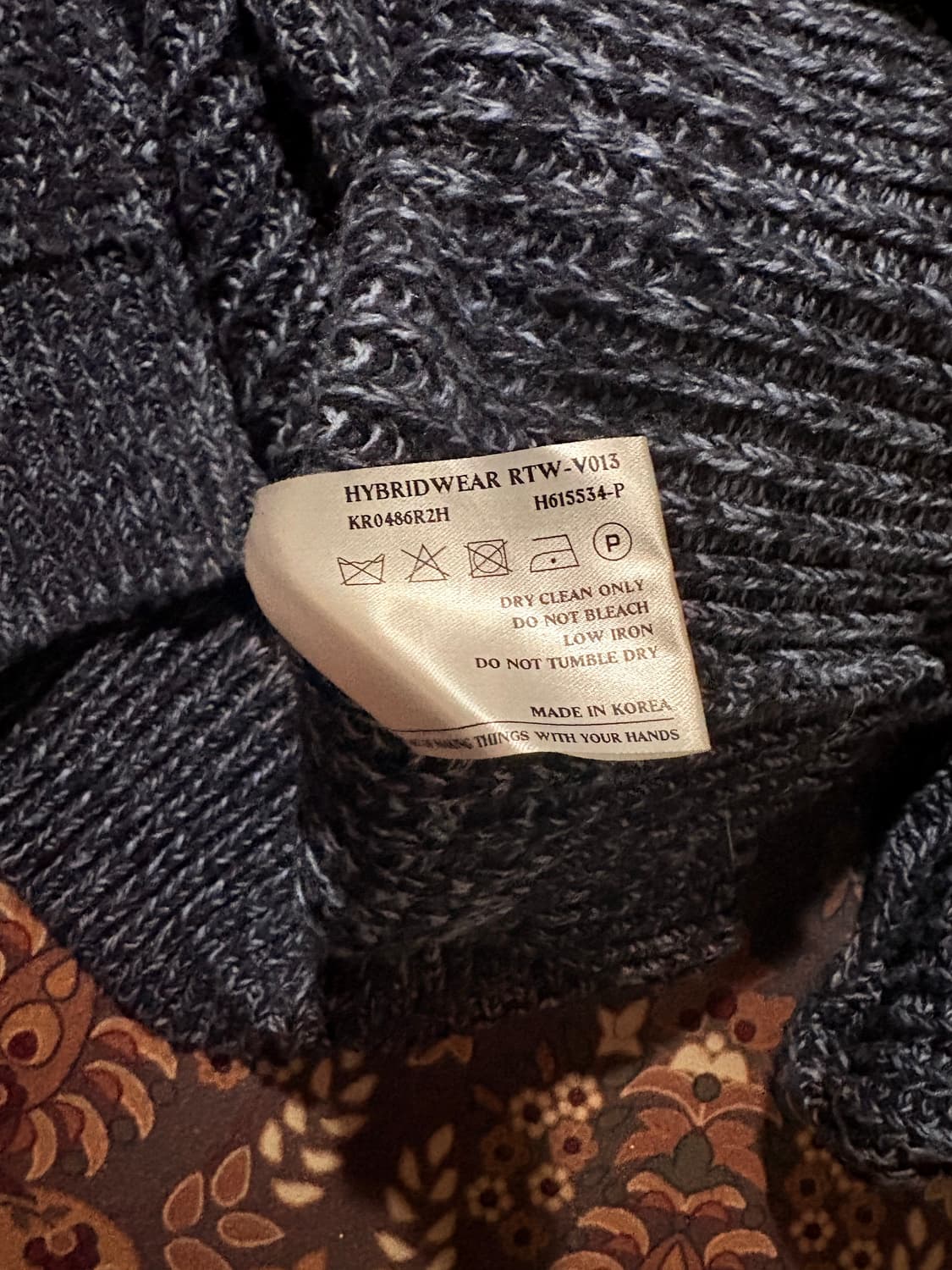 AFTER PRAY knit zip-up 상품이미지4