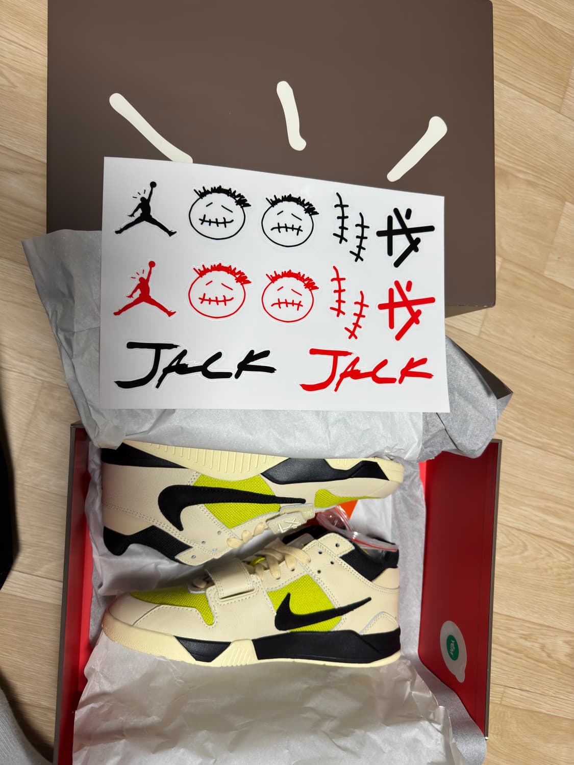 조던 x 트래비스 스캇 점프맨잭 새상품 270 상품이미지1