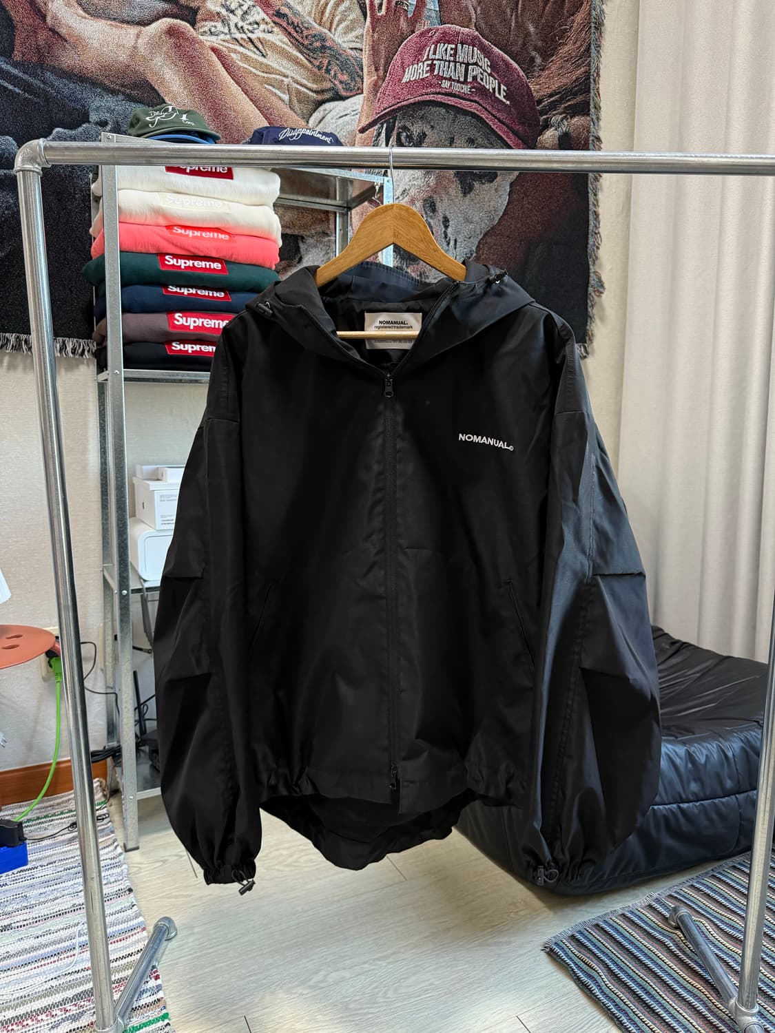 노매뉴얼 바람막이 자켓 상품이미지1