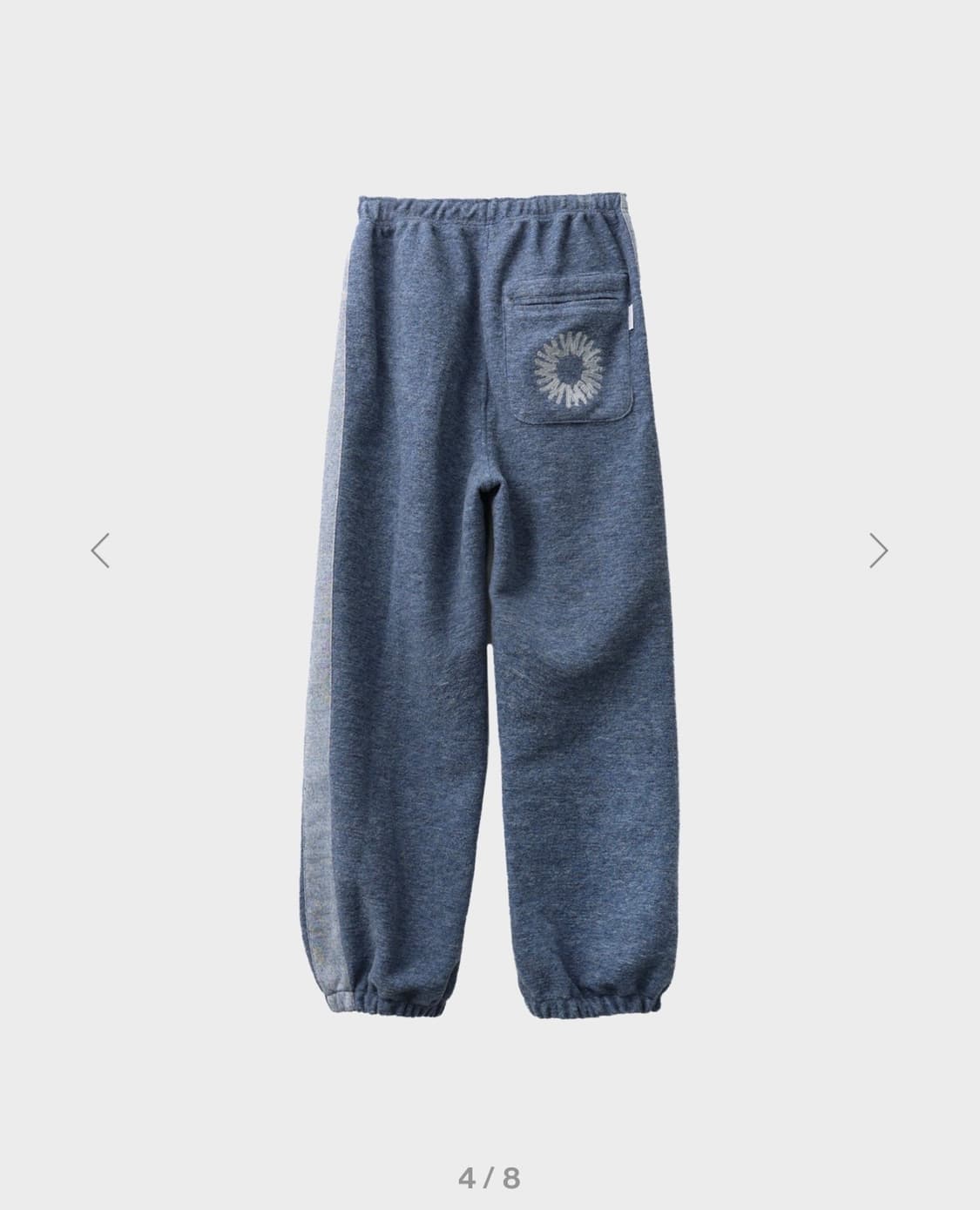 FLUFFY WOOL JOGGER PANTS (SKY BLUE) 2 상품이미지4