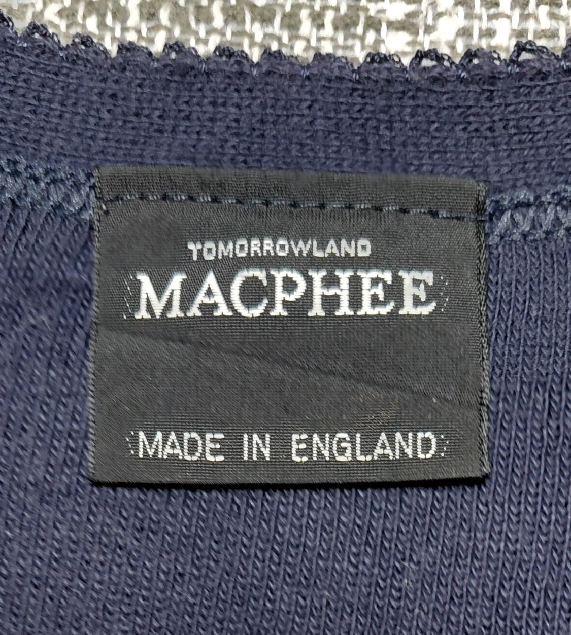[영국제] 투모로우랜드 MACPHEE 코튼 100% 반팔 가디건 상품이미지5