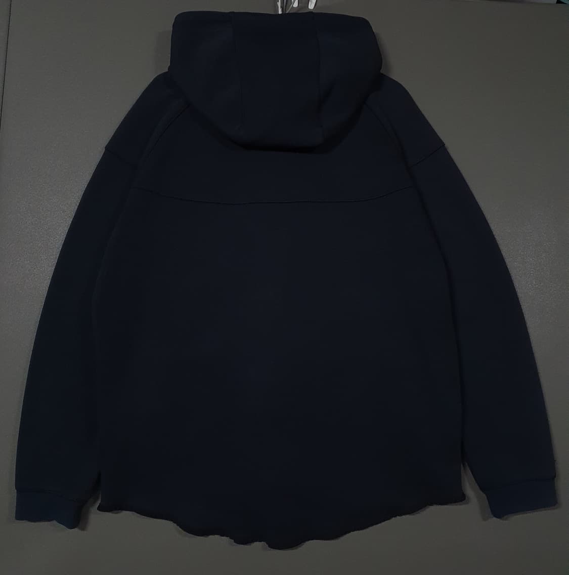 XL (105) 나이키 테크팩 플리스 트랙 봄버 윈드러너 후드 자켓 블랙 상품이미지9