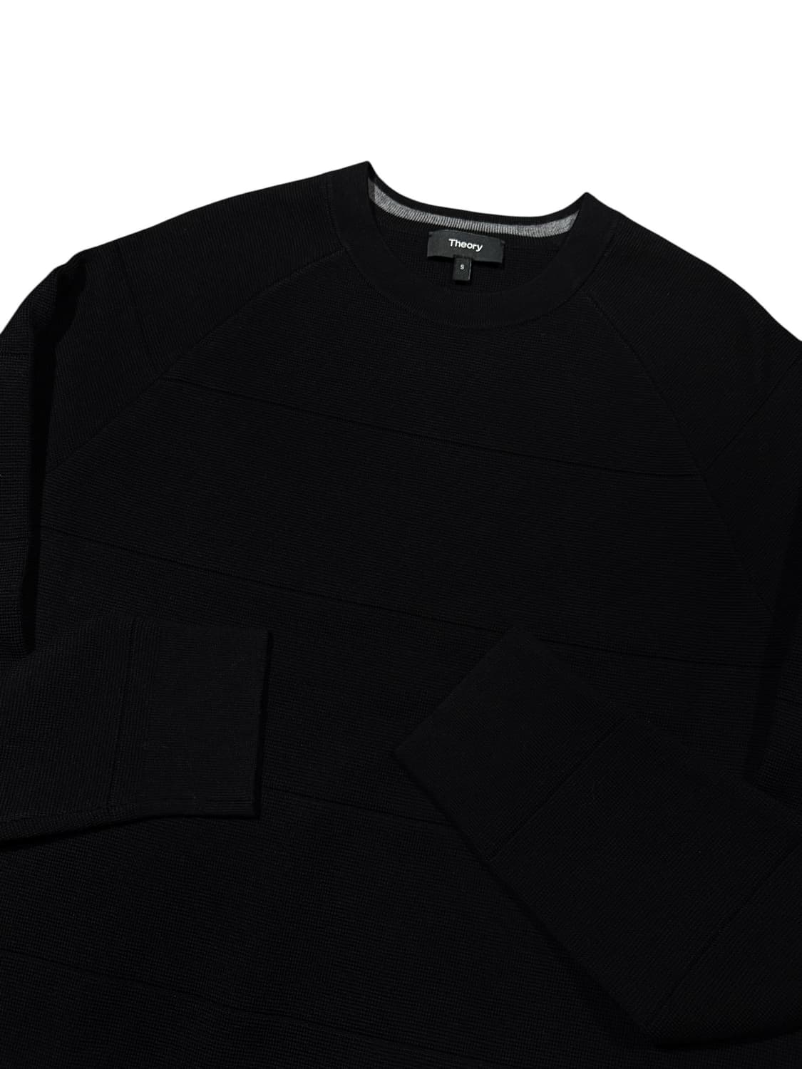 Theory 띠어리 울 불랜디드 라운드넥 니트 상품이미지2