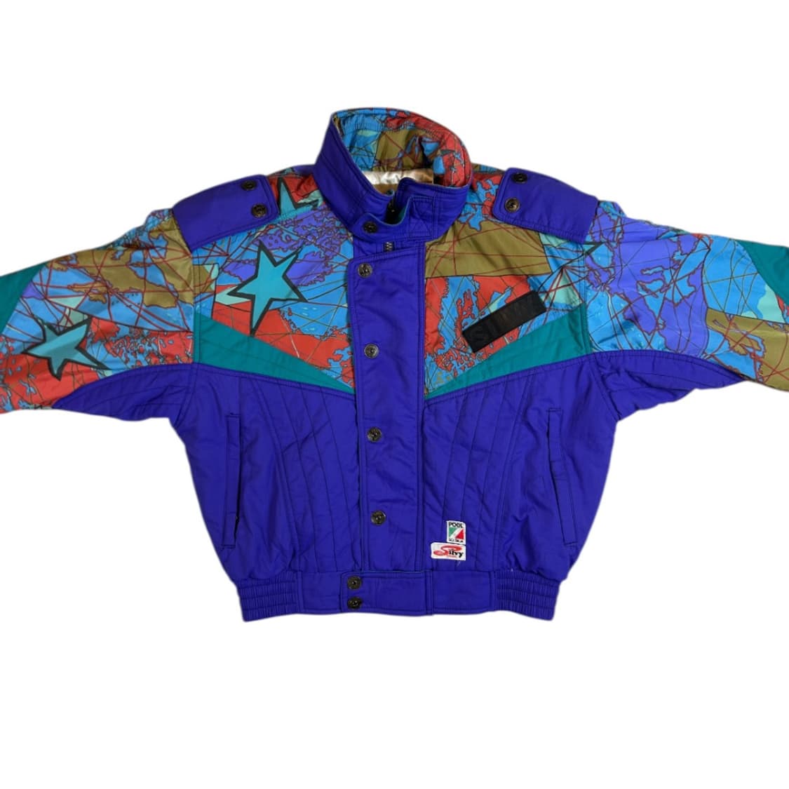 (M) 실비 JPN 90s 그래픽 패턴 자켓 OJ-022 상품이미지3