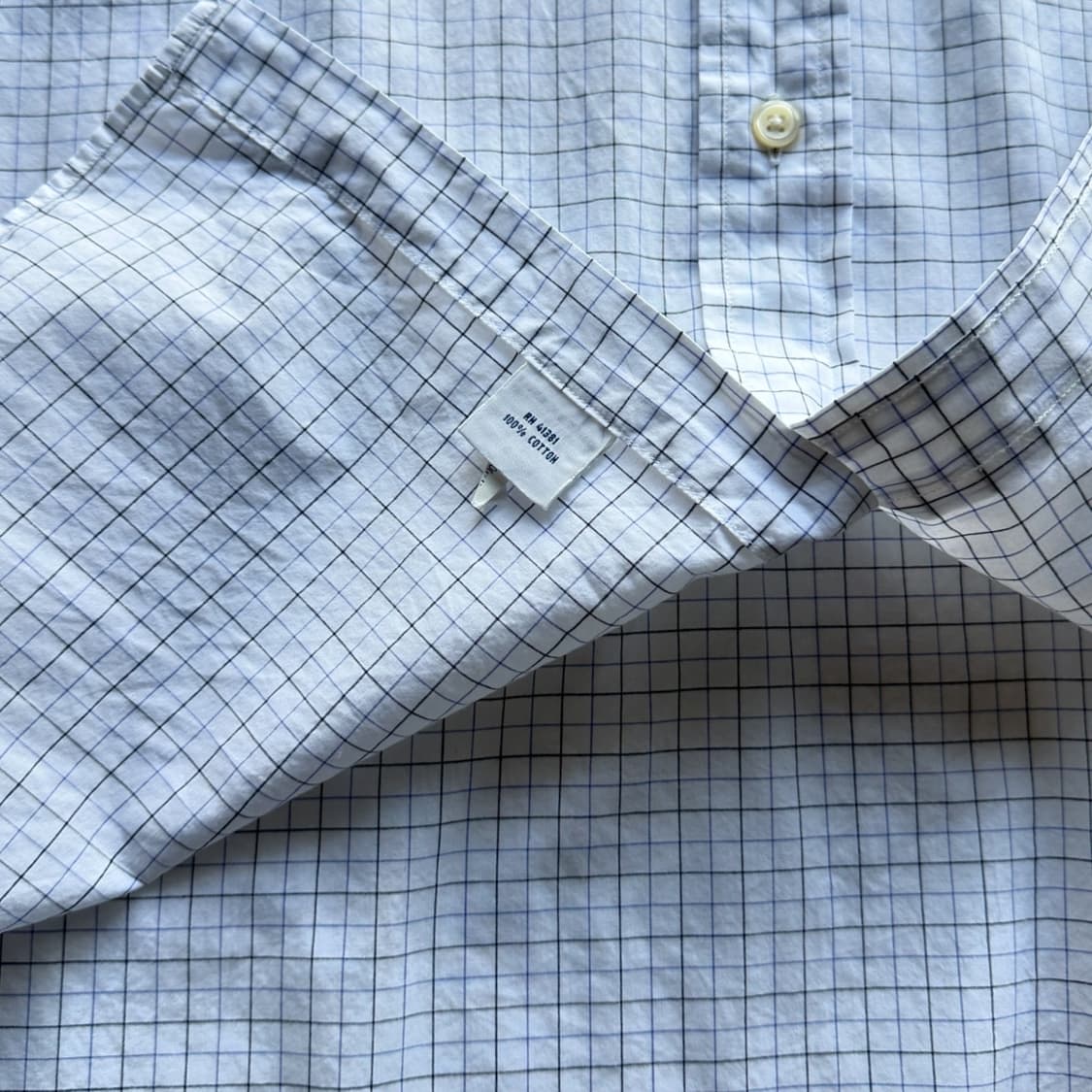 폴로랄프로렌 화이트 체크 셔츠  상품이미지4