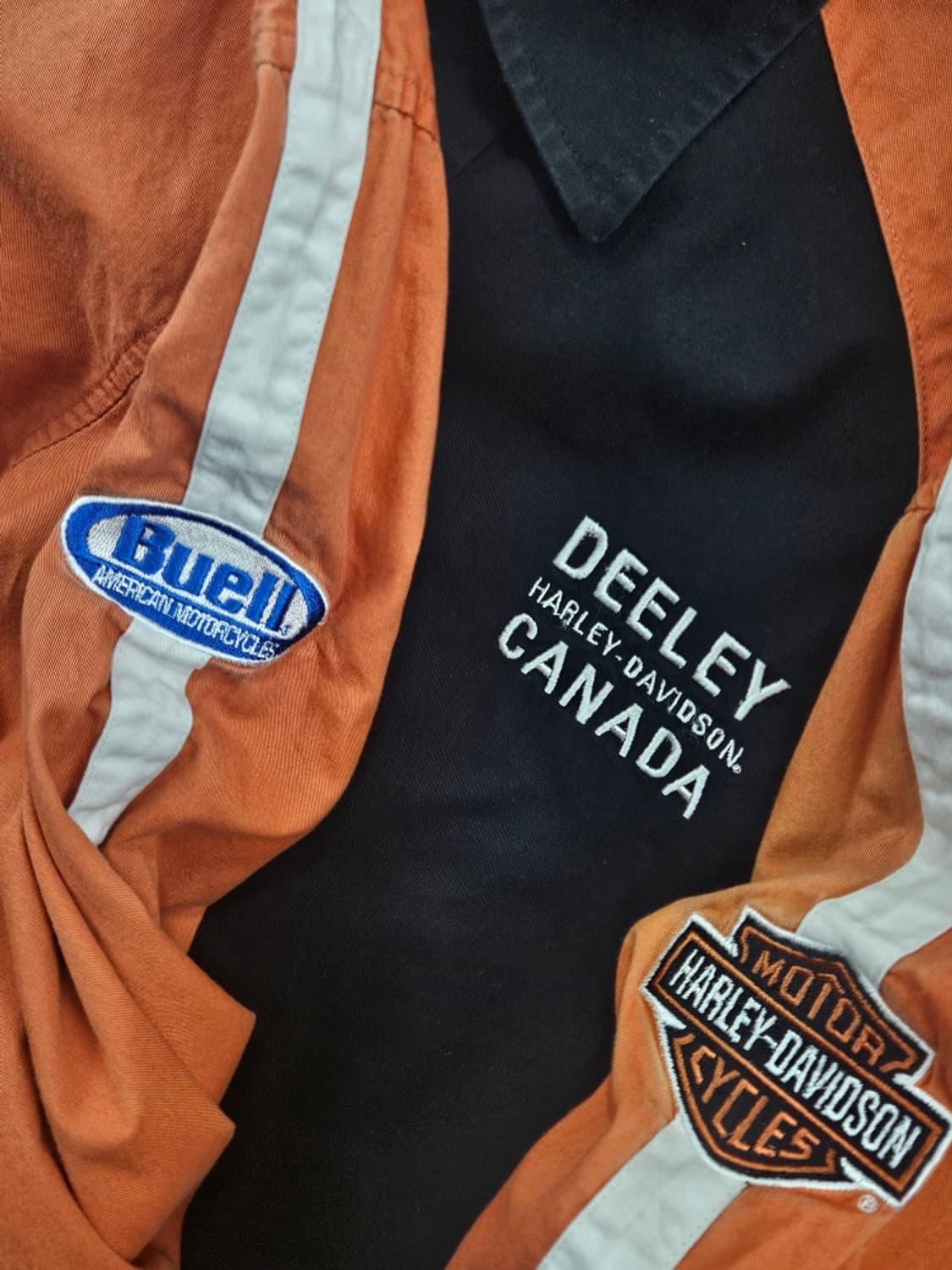 할리데이비슨 딜리 캐나다 바이커 셔츠 ( L추정 ) / 11464 상품이미지9