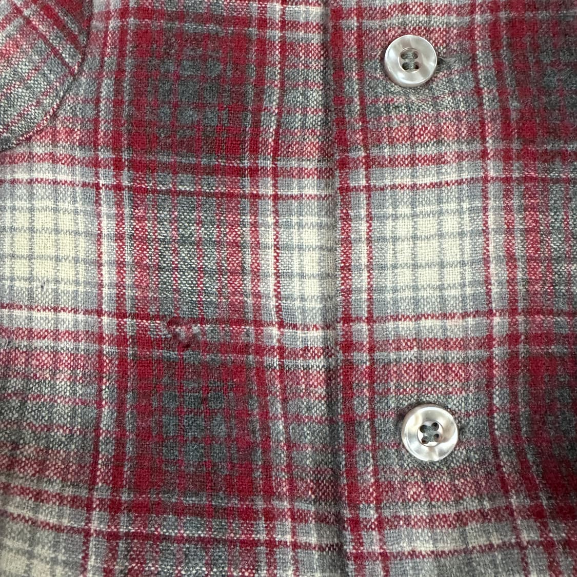 빈티지 60s Pendleton Plaid Flannel 펜들턴 셔츠 상품이미지5