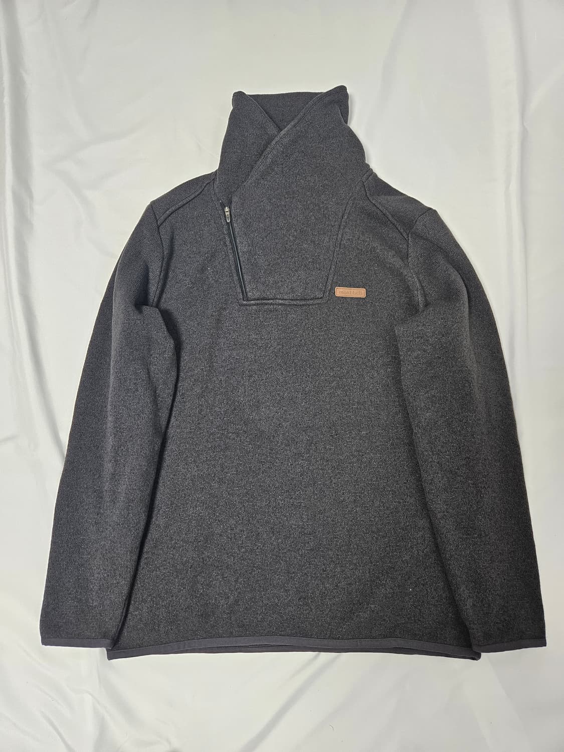 몽벨 일본 하이넥카라 니트플리스 후리스 트레일 고프코어 울터치 XL 상품이미지3