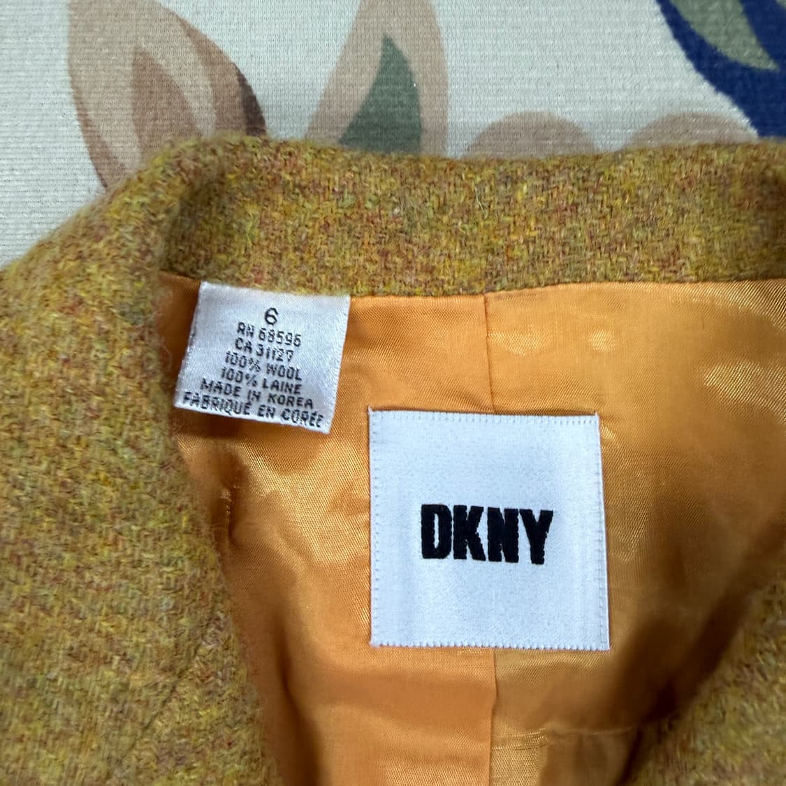 (우먼즈6)DKNY 울 3피스 블레이저 자켓 상품이미지2
