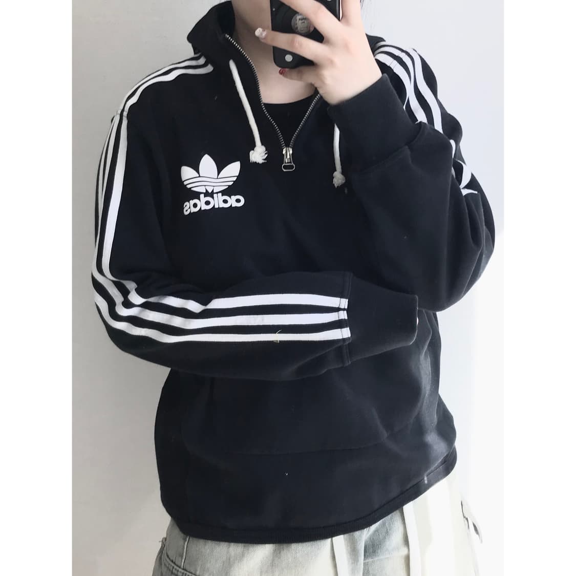 아디다스 파이어버드 하프집업 후드티 105 상품이미지1