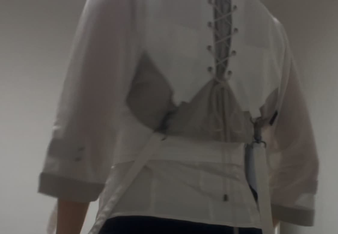 ozzon 빈티지 후드 볼레로 가디건  상품이미지4