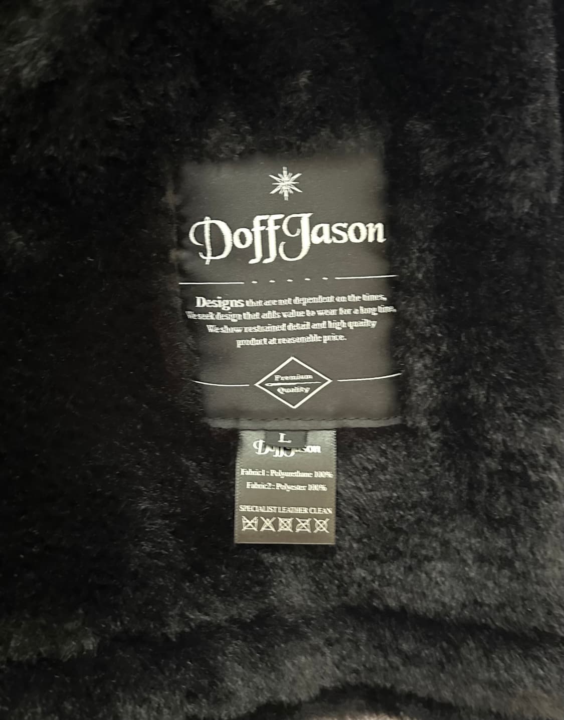 도프제이슨 솔리드 스웨이드 무스탕 자켓 상품이미지5