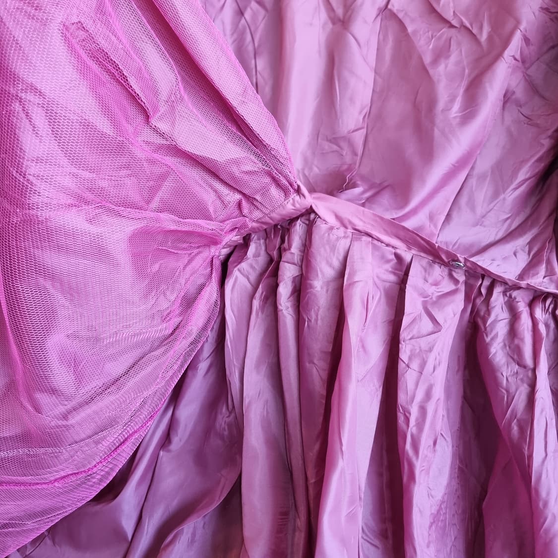 허니번치(Honey Bunch) 딸기초코 체크 빅카라 원피스형 코트 상품이미지7