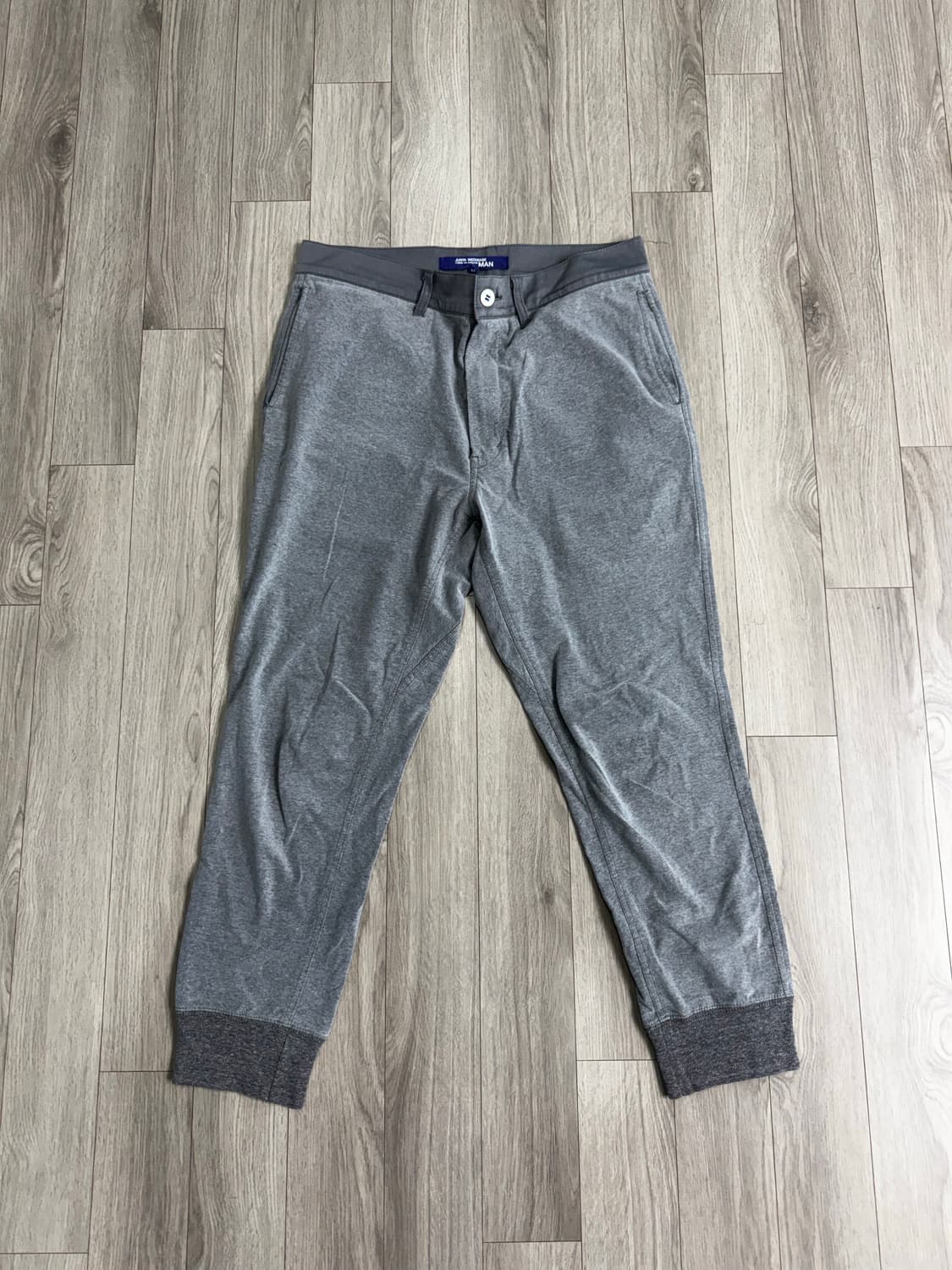 준야 와타나베 코튼 팬츠 그레이 상품이미지2